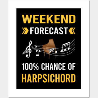 Weekend Forecast Harpsichord Harpsichordist Posters and Art